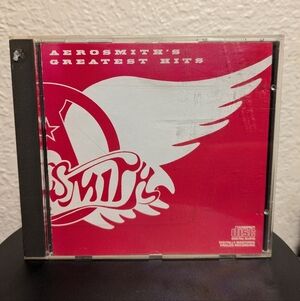 Columbia Aerosmith's Greatest Hits CD - Red and White